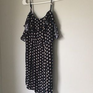 Free people navy NWT intimately flower ruffle